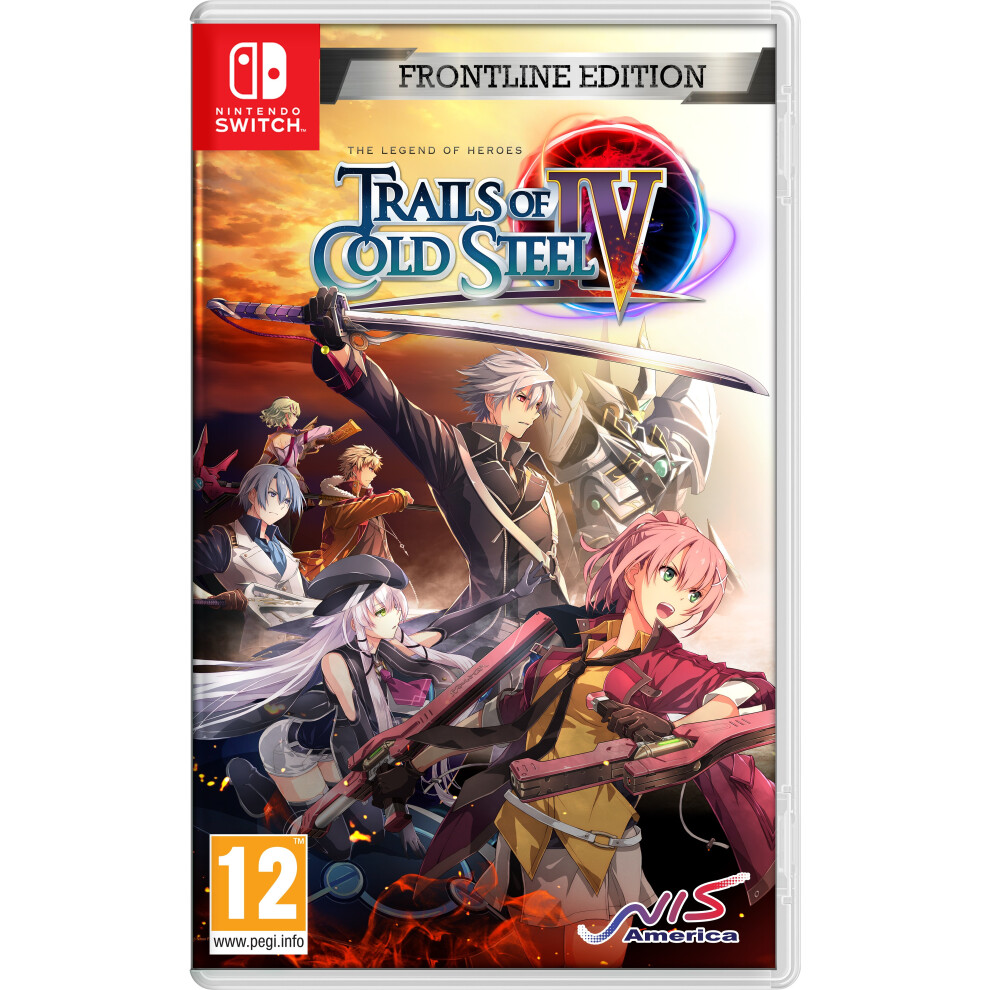 The Legend Of Heroes Trails Of Cold Steel Iv Frontline Edition Nintendo Switch Game 810023035619