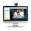 Full HD Webcam With Microphone HD Video Camera USB For PC Desktop Laptop Mic UK 4