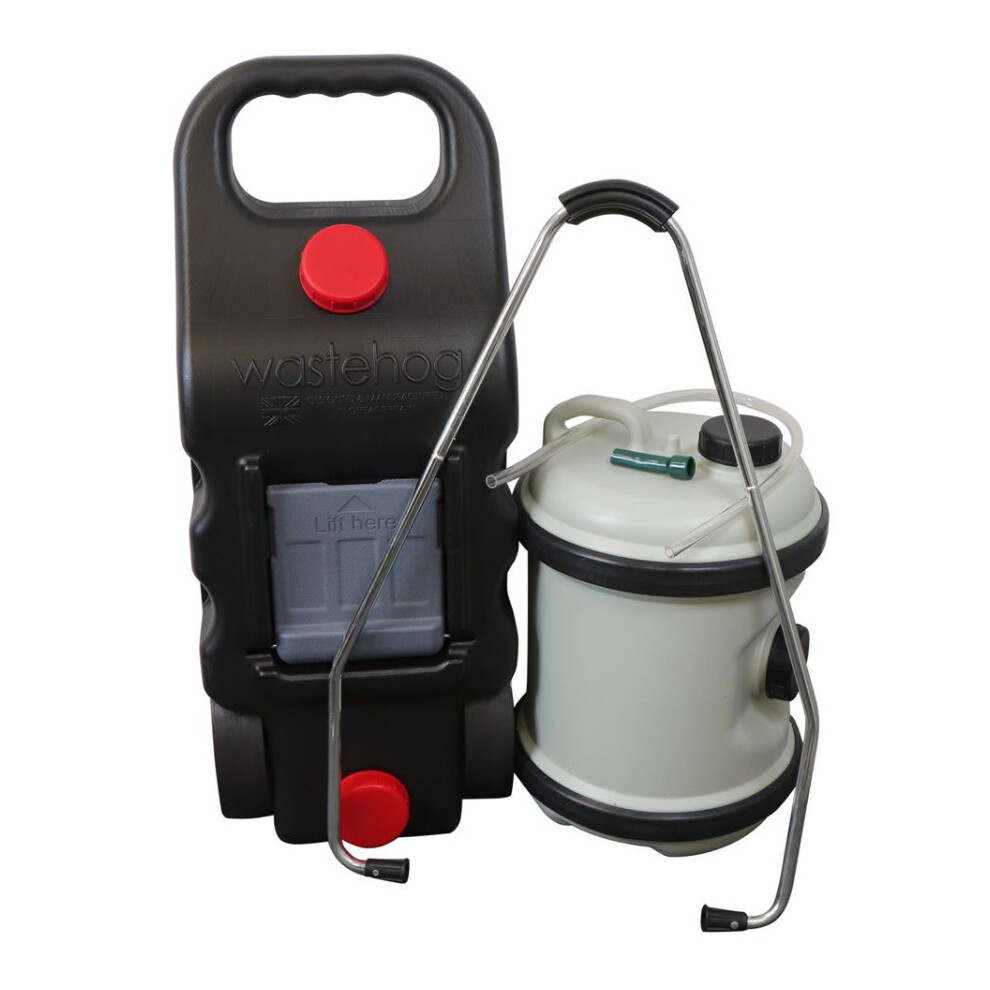 Twin Pack 46L Waste & 40L Water Hog | Caravan Water Collection