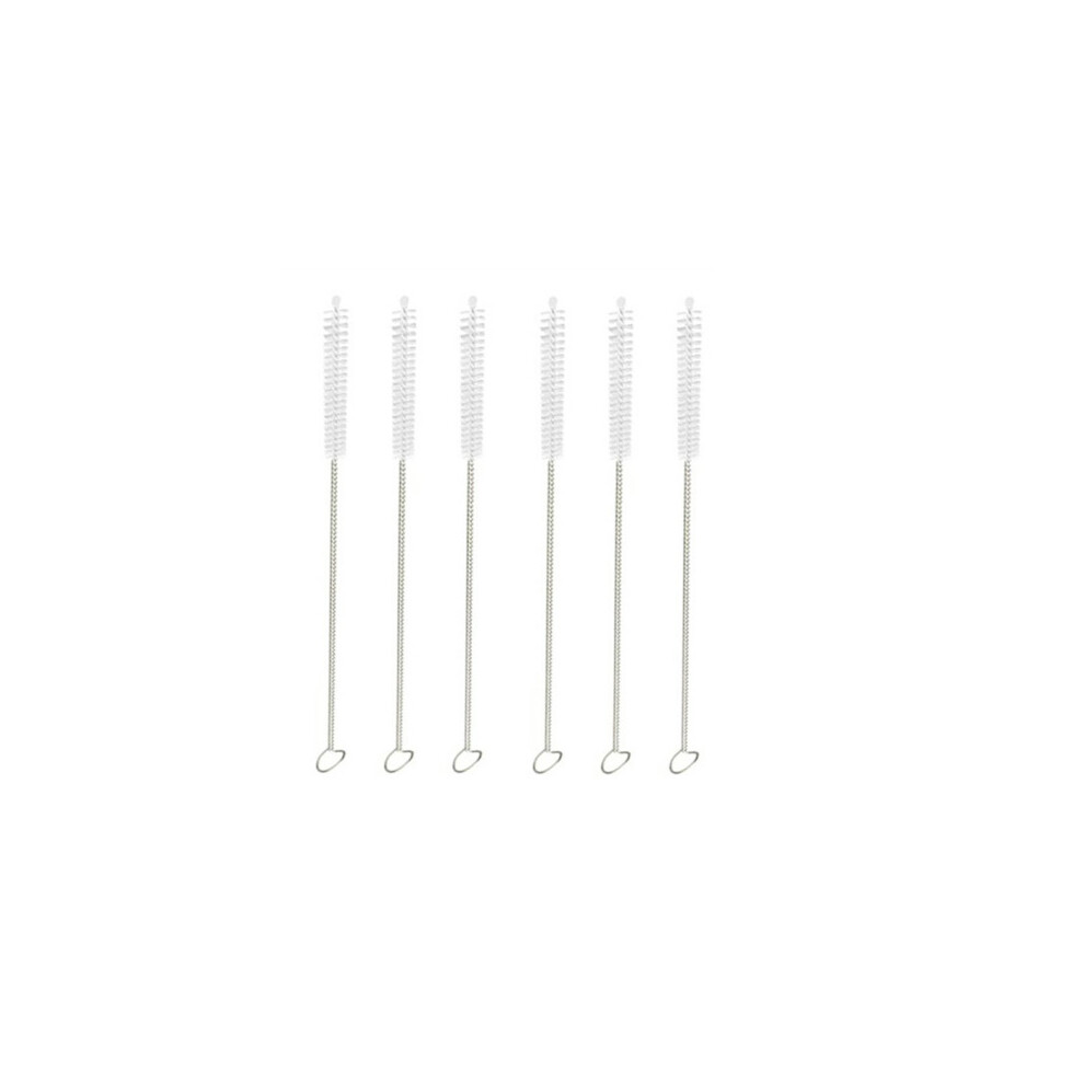 Rsw Straw Cleaning Brush One Cleaner Tube Bottle Metal Handle Reusable