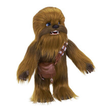 Star Wars Ultimate Co-Pilot Chewie Interaktiv Plysdjur, 100+ Ljud- och Rörelsekombinationer, Brun, Standard