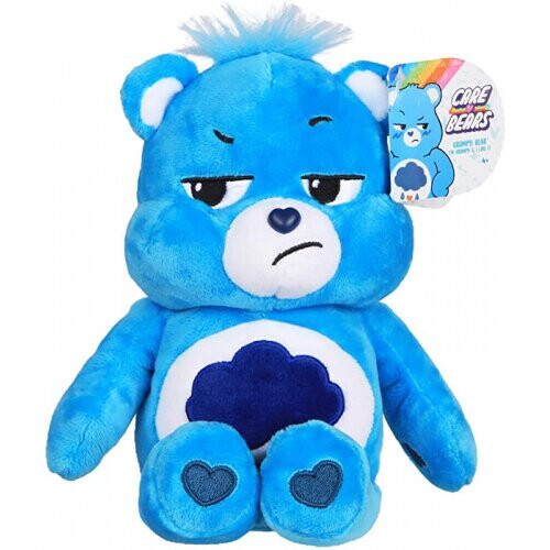 Care Bears Basic Fun New 2020 Care Bears - 23cm Bean Plush - Grumpy Bear - Soft Huggable Material!