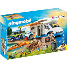 Playmobil Camping Mega Set Leksak, Flerfärgad