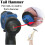21V Cordless Drill Driver Combi Drills Screwdriver 2 Batteries with Manual Hammer 8
