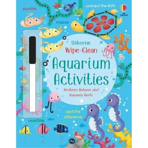 Wipe-Clean Aquarium Activities