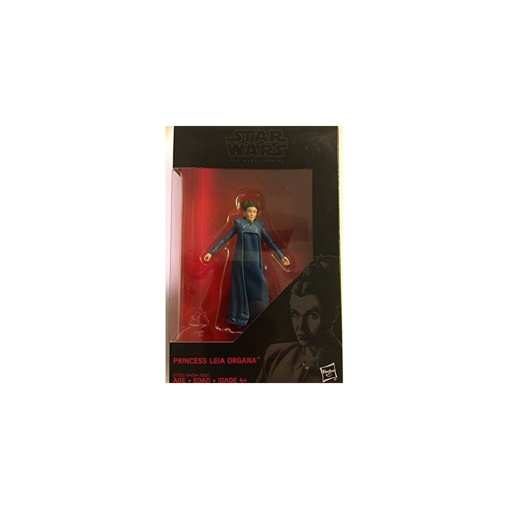 Star Wars, 2016 The Black Series, Princess Leia Organa (The Force Awakens) Exclusive Action Figure, 9.5cm