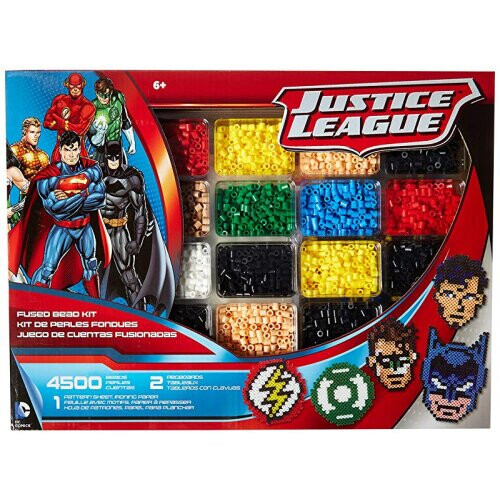 Perler Beads Justice League Superhero Crafts for Kids, 4504 pcs