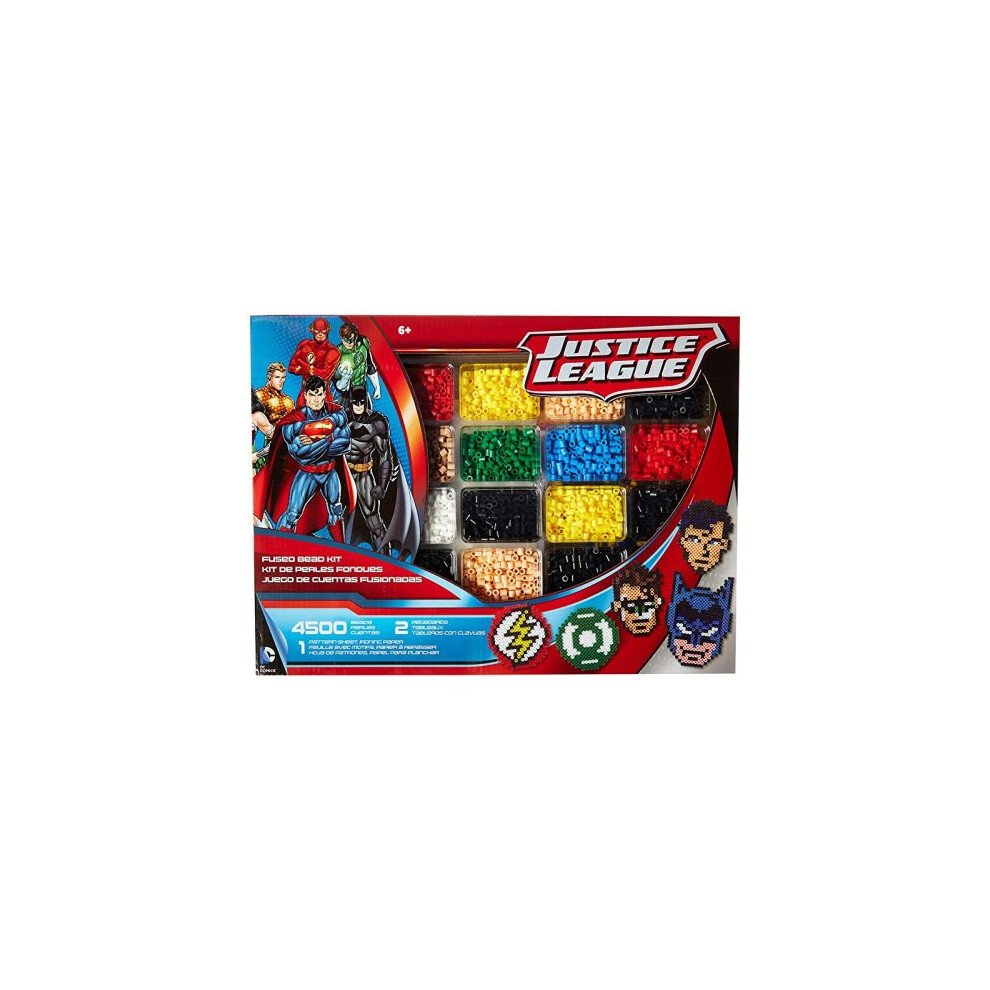 Perler Beads Justice League Superhero Crafts for Kids, 4504 pcs