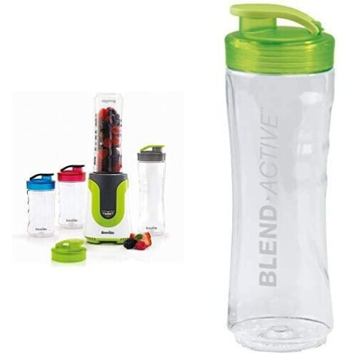 Multi colour Blend Active with Spare Bottle Breville Blend Active Personal Blender Smoothie Maker with 2 Portable Blending Bottles 600 ml on OnBuy