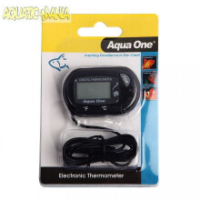 Aqua One Thermometer LCD Electronic Outside Tank ST-3 10299