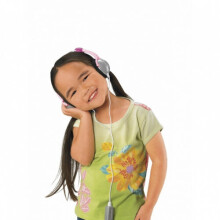 FISHER-PRICE KID-TOUGH HEADPHONES OVER-EAR HEADSETS FOR IPHONE / MP3 NEW - PINK