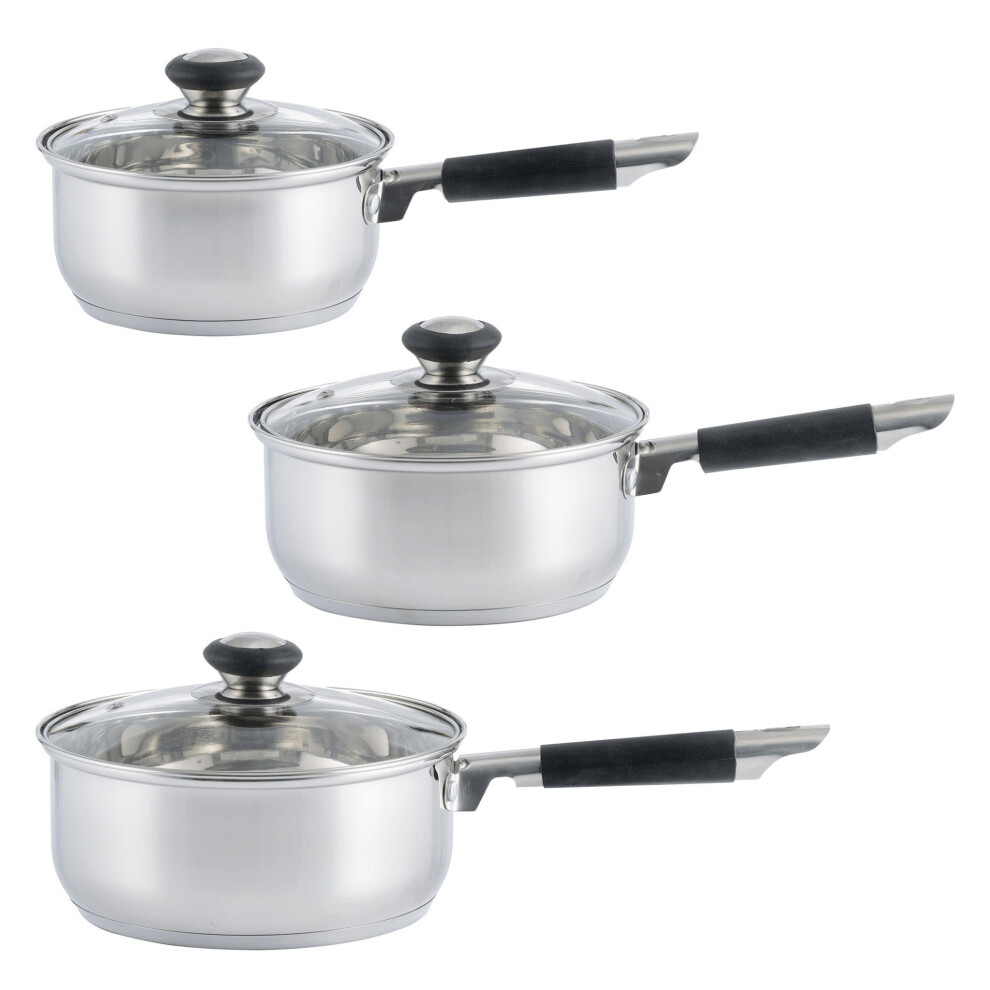 Viners Everyday 3 Piece Sauce Pan Set