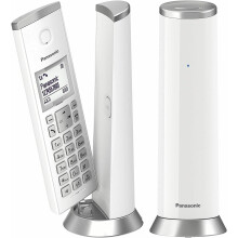 Draadloze telefoon - PANASONIC - KX-TGK212SP - Beller-ID - DECT - Wit