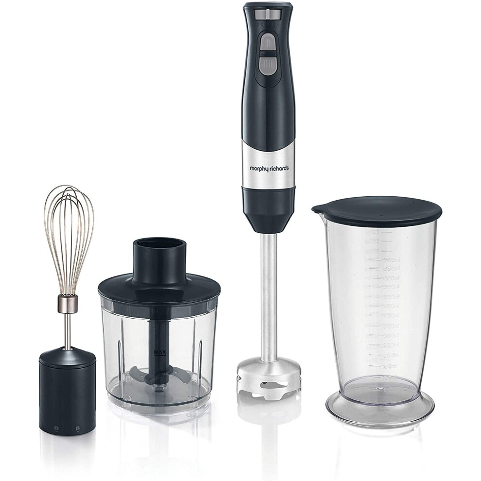 Morphy Richards Grey Total Control Hand Blender