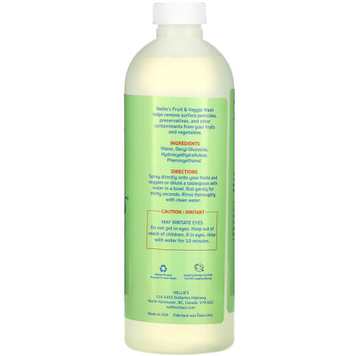 Nellie's, Πλύση Φρούτων και Λαχανικών, 16 fl oz (474 ml) 1