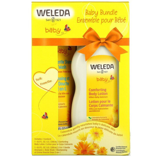 Weleda Weleda, Baby Bundle Set, Calendula, 2 Stuk Set