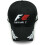 Formula 1 World Championship Cap Solid Black Embroidered Baseball Hat 1