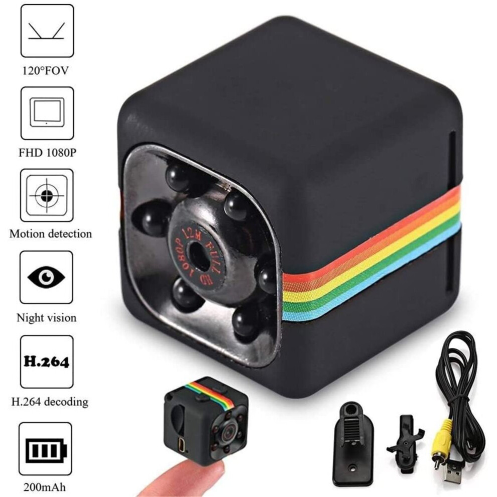 Mini Camera Hd 1080P Sensor Night Vision Camcorder Motion Dvr Micro Camera Sport Dv Video Small Camera Cam Sq 11 9342024781215