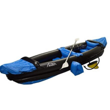 Inflatable Blow Up Two Person Kayak Canoe With Paddle Water Sports