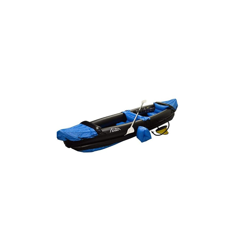 Inflatable Blow Up Two Person Kayak Canoe With Paddle Water Sports