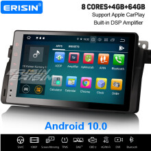 9" 8-Core Android 10.0 DAB+ Sat Nav Car Stereo CarPlay WiFi DSP BMW 3er E46 M3 320 MG ZT Rover 75