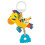 Lamaze Mini On-the-Go Zero the Zebra 1