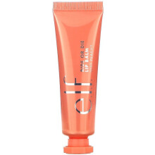 elfo. Ride or Die Lip Balm Balsamo per labbra colorato ultra-idratante infuso con olio di jojoba Finitura trasparente Just Peachy 0,42 Oz (12 g)