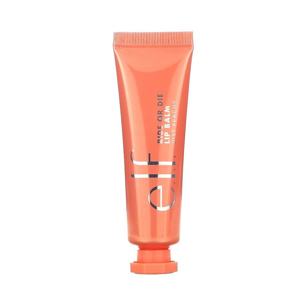 E.l.f. , Ride Or Die Lip Balm, Just Peachy, 0.42 Oz (12 G)