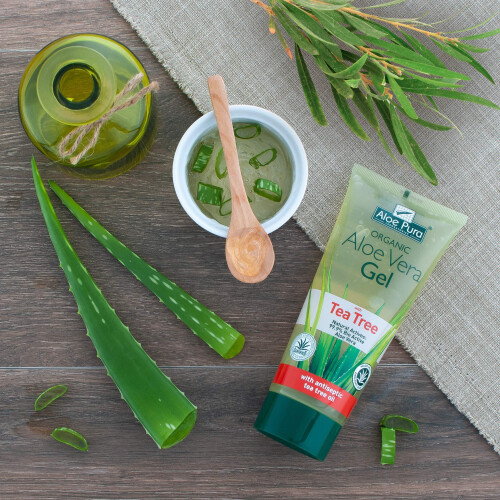 Aloe Pura Aloe Pura Aloe Vera Gel mit Teebaum, 200ml 2
