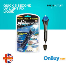Glue Quick 5 Second UV Light Fix Liquid Plastic Repair Pen Tool