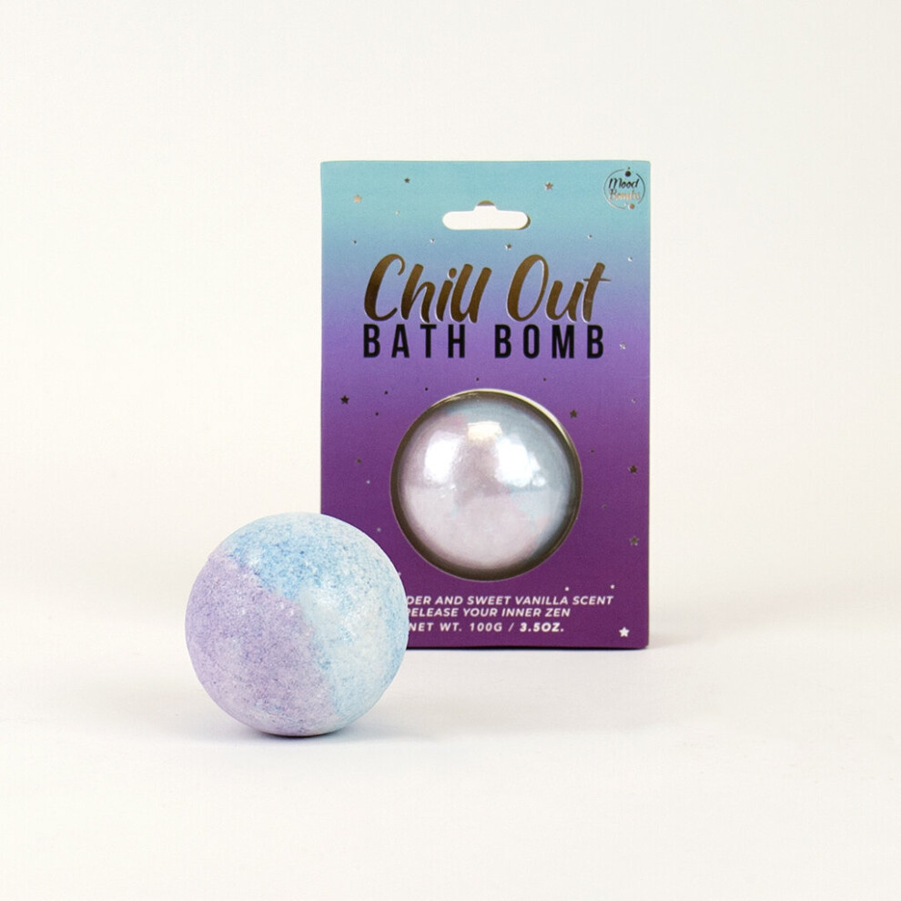 Gift Republic Lavender (Chill Out Bath Bomb ( & Vanilla Scent)) Scented Mood Bath Bombs
