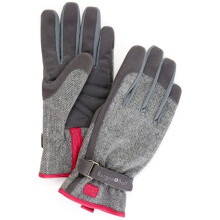 Burgon & Ball - Love the Glove Ladies Gardening Gloves - Grey Tweed ML