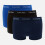 Calvin Klein (L) Calvin Klein 3 Pack Cotton Stretch –Low Rise Trunks ( Blue / Navy / Black ) 1