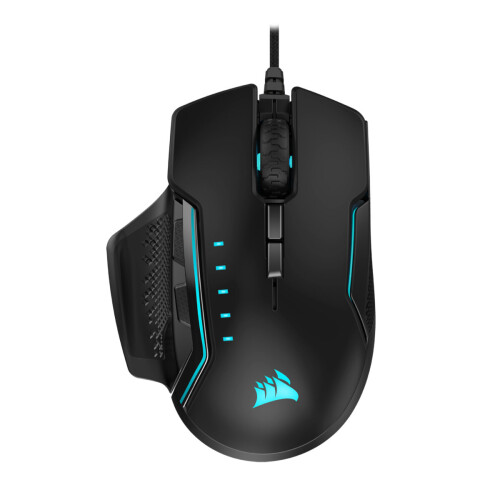 Corsair Ποντίκι Corsair GLAIVE RGB PRO USB Type-A Οπτικό 18000 DPI Δεξιόχειρας