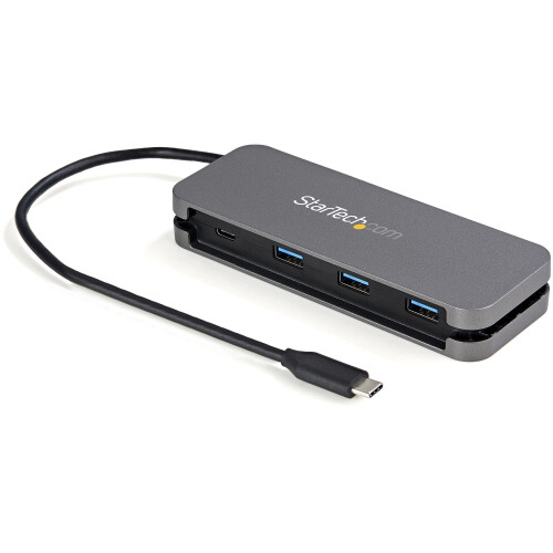 StarTech.com USB-C Hub - STARTECH.COM - HB30CM3A1CB - 4 Poorten - 3 USB-A/1 USB-C - Inklapbare Kabel