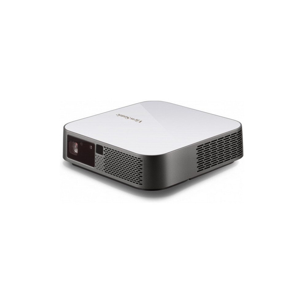 Viewsonic Grey/White M2e Data Projector Desktop Projector 400 Ansi Lumens Led 1080P (1920X1080) 3D