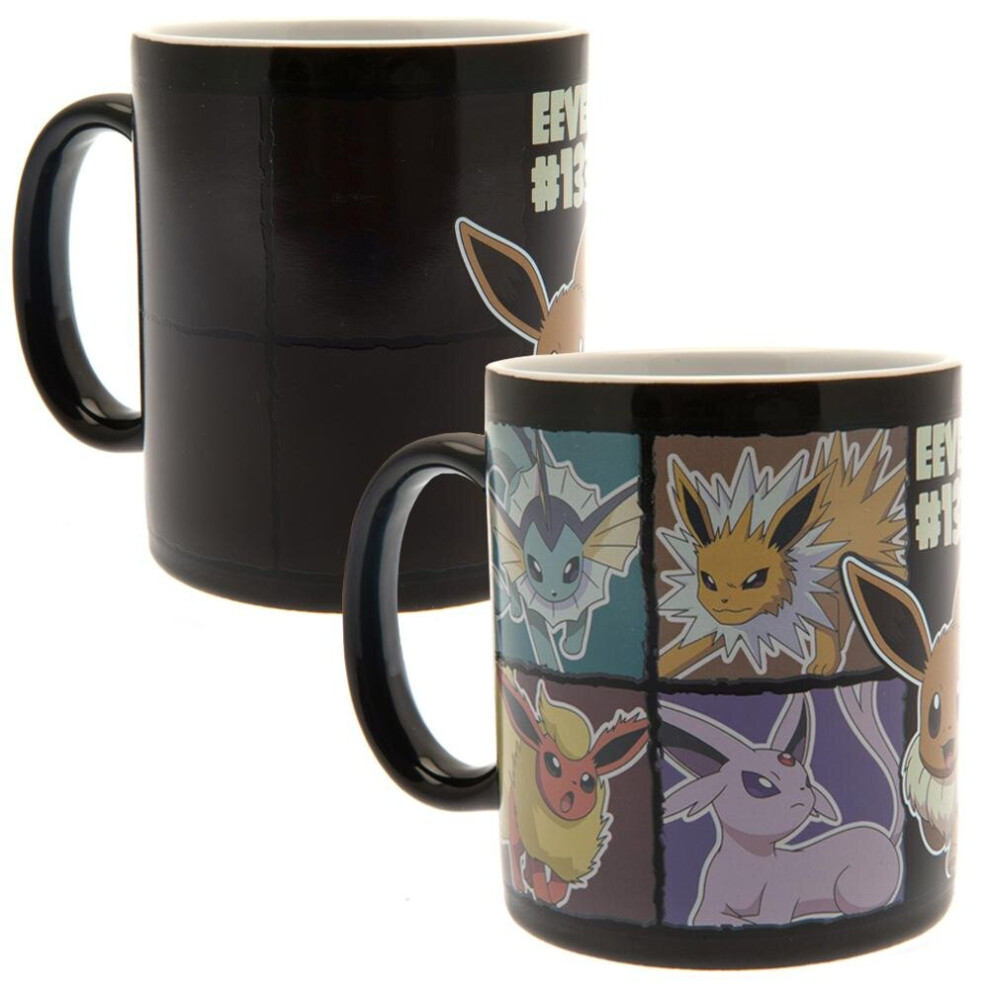 Pokemon Heat Changing Mug Eevee Official Licensed Product