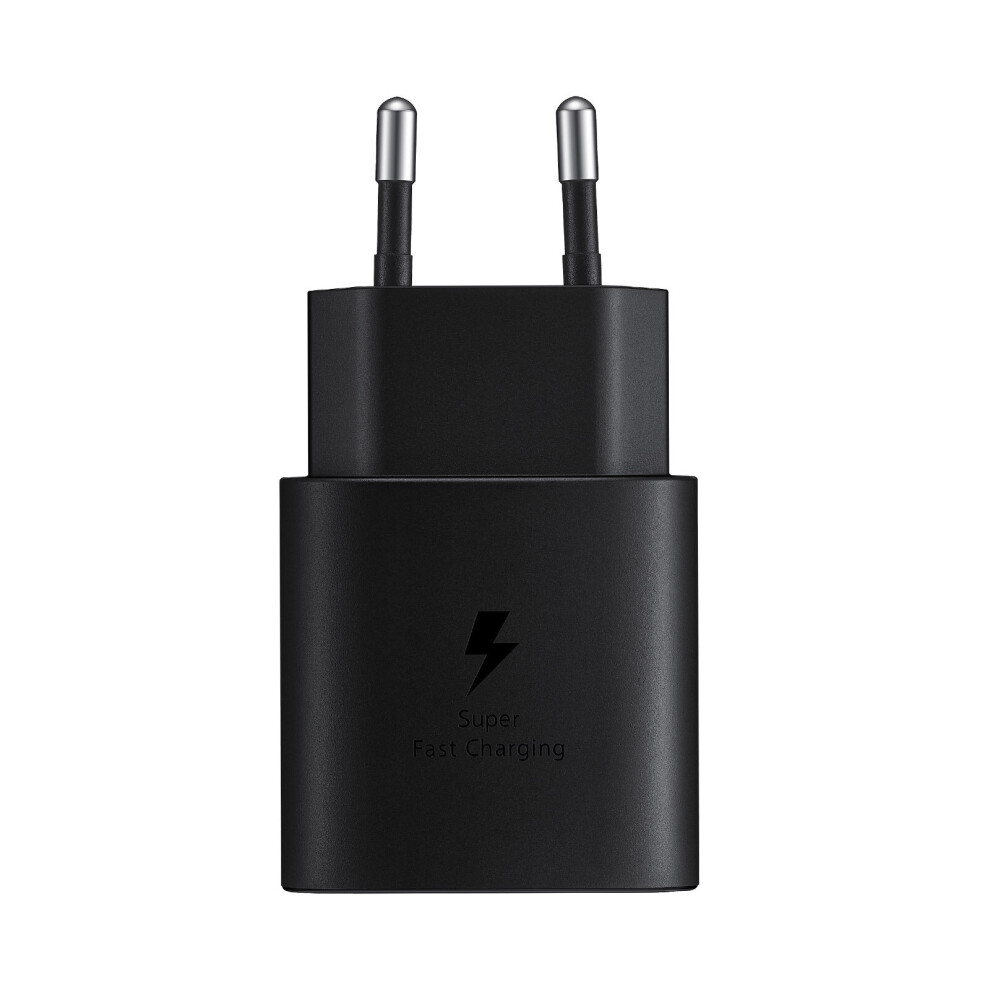 Samsung Charger Usb-C Original 25W Usb-C Power Delivery 3.0 Cable Black