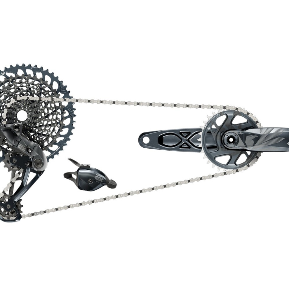 SRAM GX Eagle Dub Groupset Lunar Rear Der Trigger Shifter W Clamp Crankset Dub 12S 175 Boost W Dm 32T X-Sync Chainring Chain 126 Links 12S Cassette XG