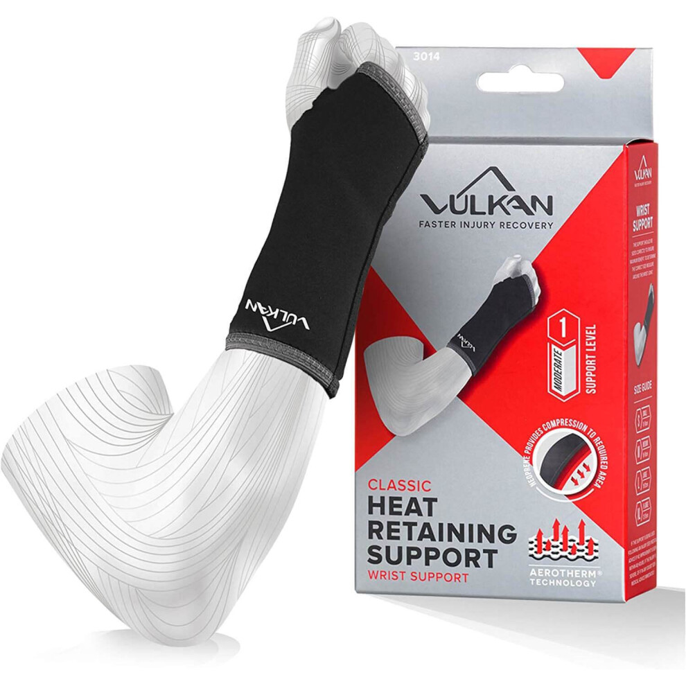 Vulkan (L) Wrist Support Neoprene Compression Brace