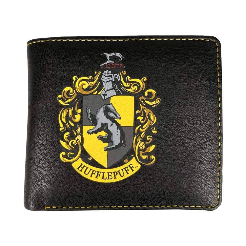 Harry Potter Hufflepuff Crest Bi-Fold Wallet