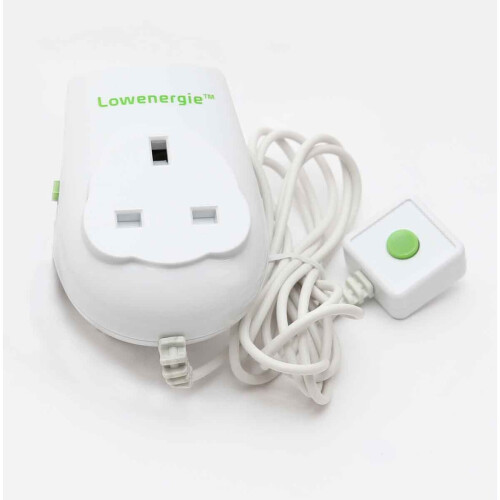 Lowenergie Energy saving plug -in countdown timer switch socket rundown remote wire conserve standby 2