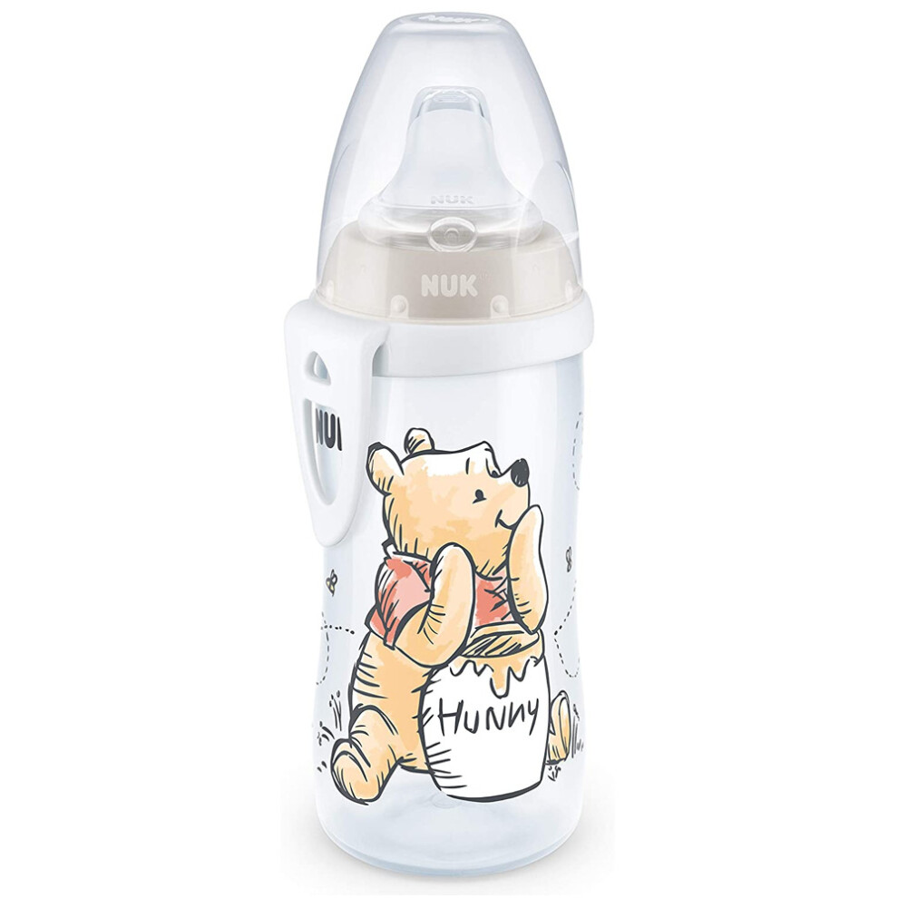 NUK Baby Toddler Disney Winnie The Pooh Active Cup 300ml with Spout 12 Months+