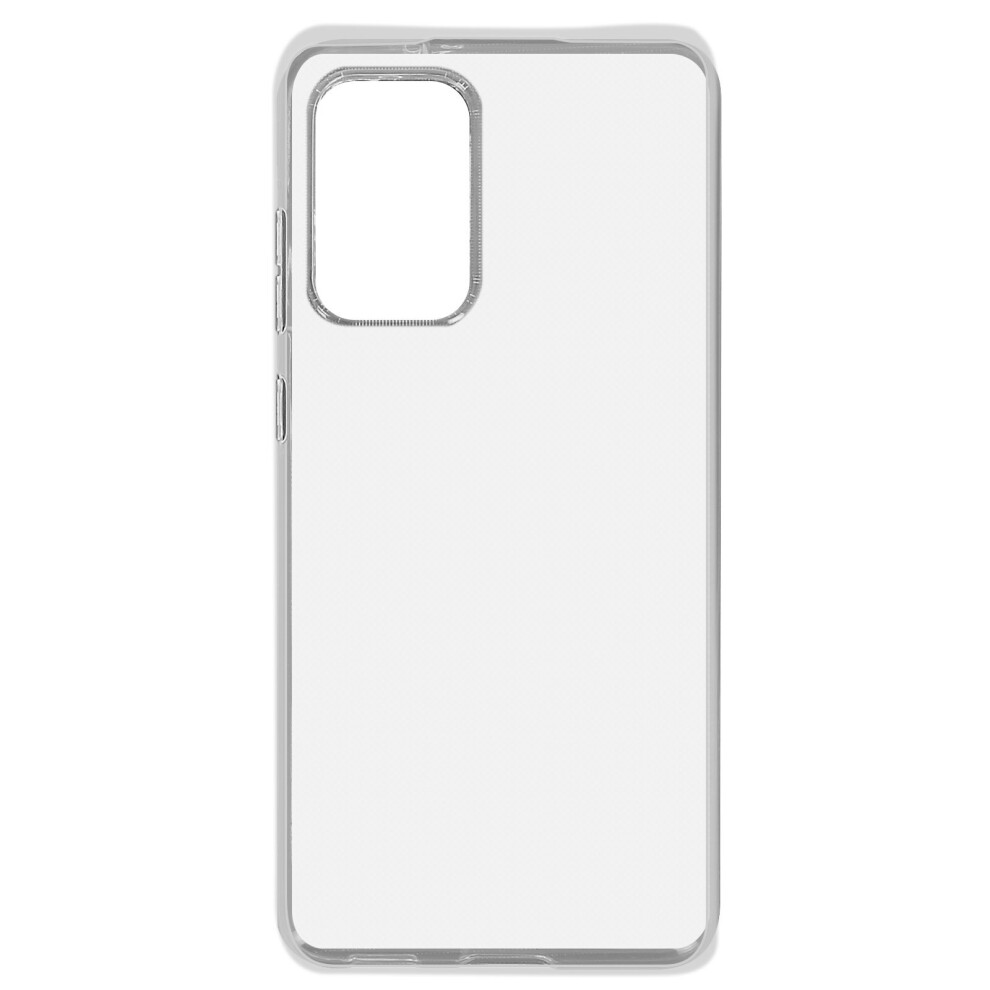 Silicone case Glossy & matte back cover for Samsung Galaxy A52 â clear