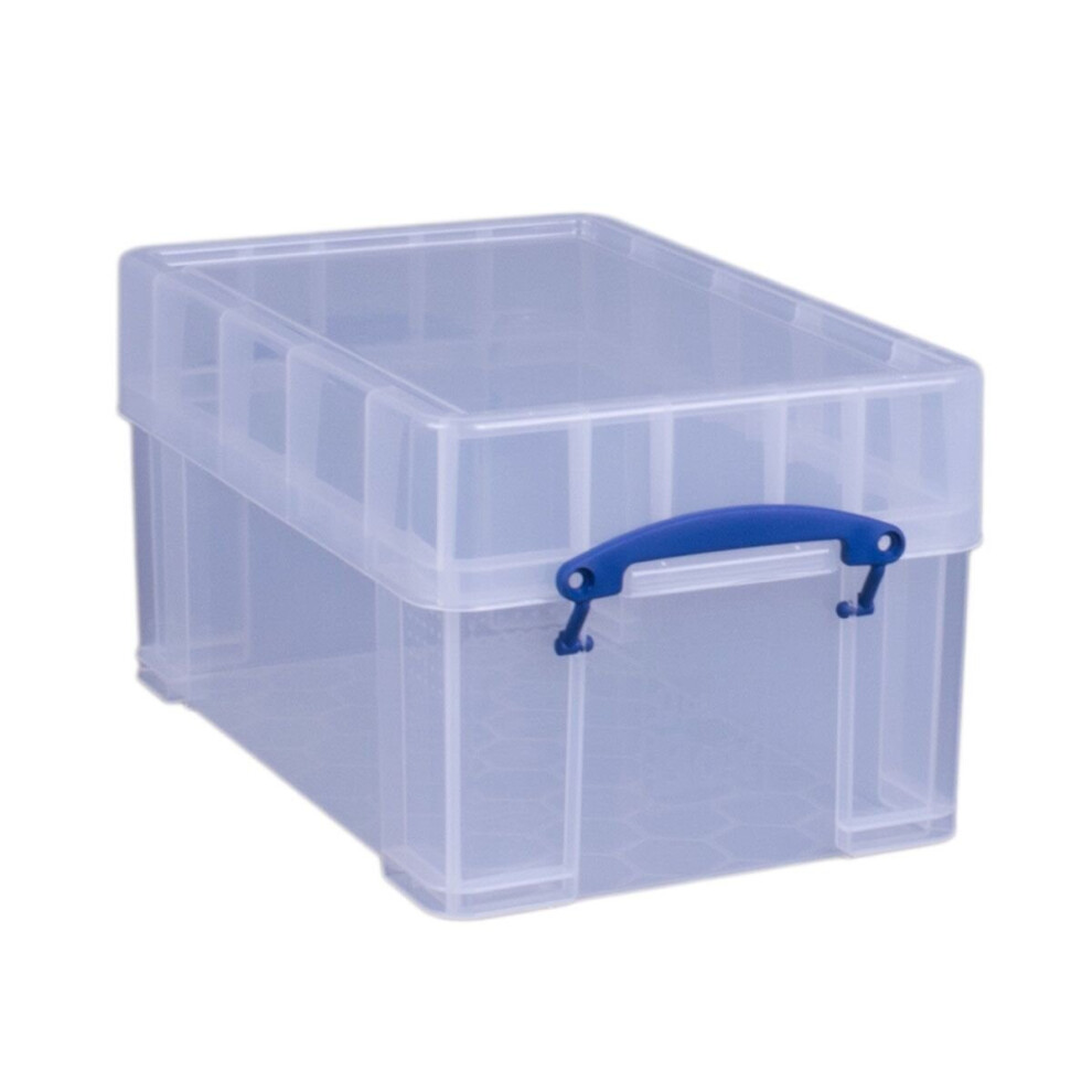 Really Useful Storage Box 9 Litre Xl Clear
