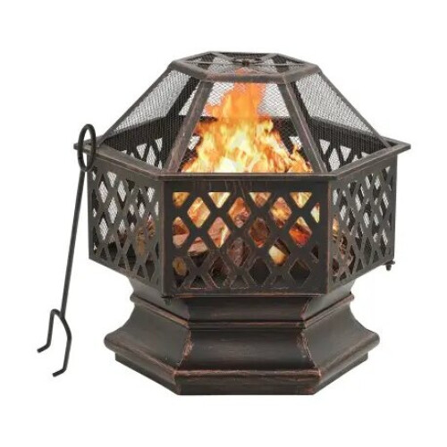 Vintage Steel BBQ Barbecue Fire Pit Fireplace Trend 2