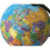Exerz 30CM Educational World Globe XL Swivel Rotating Globe - Diameter 30cm 2