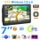 SAT NAVS for Cars, 7 Inch Navigator GPS Navigation System HD Touch Screen with UK/EU Maps 4
