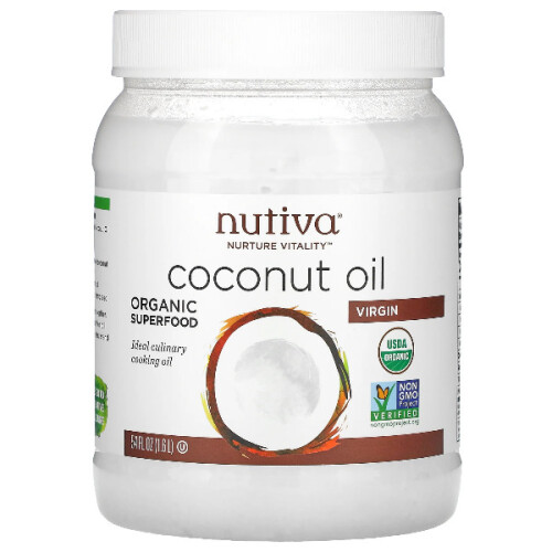 Nutiva, Οργανική Βιργινική Κοκκοσόδα, 54 fl oz (1.6 l)