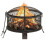 Black Mesh Fire Pit , Grill, BBQ, Barbecue Steel , Best 3
